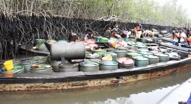 Boats Carrying Illegal Crude Oil Intercepted In Delta Creeks