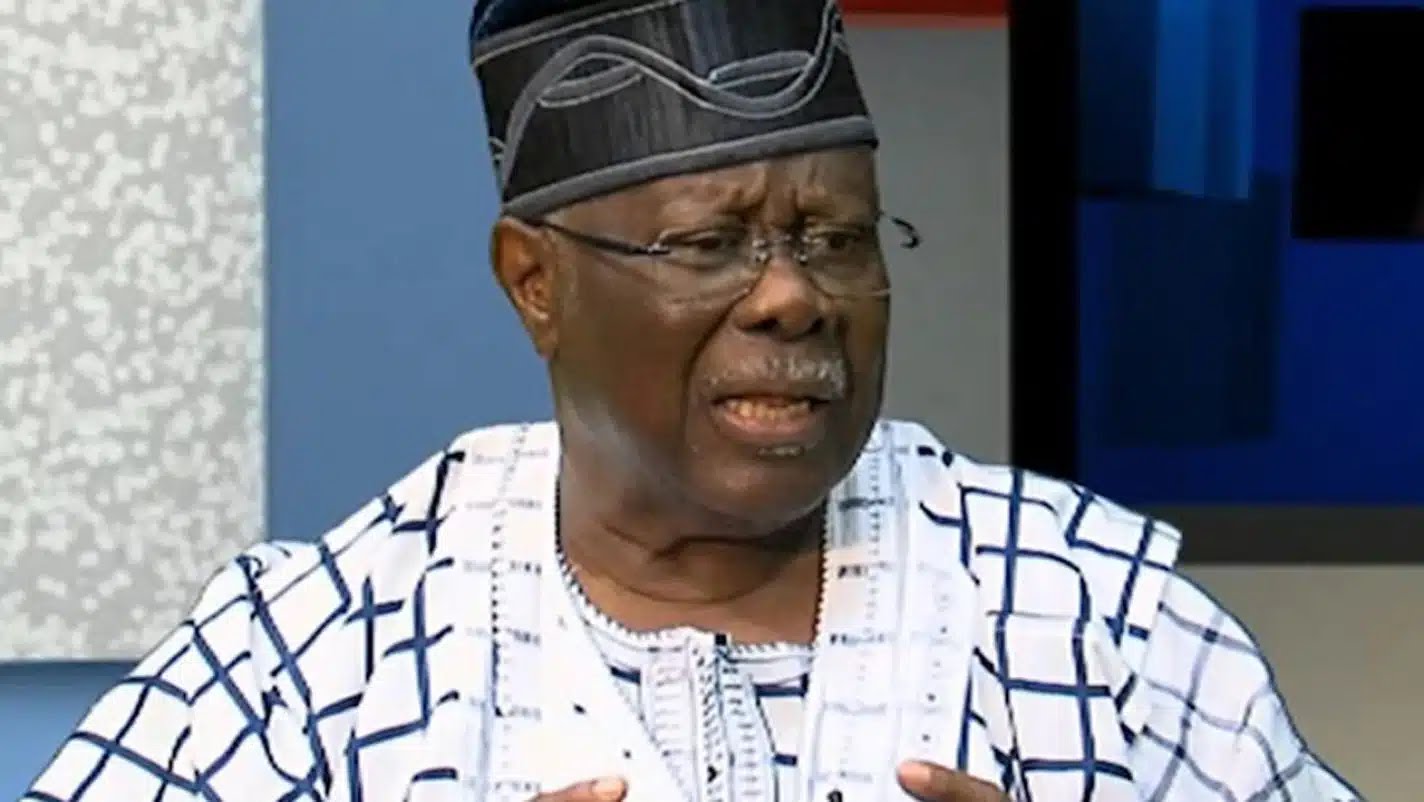 Give Tinubu One More Year To Fix Country, Bode George Tells Nigerians