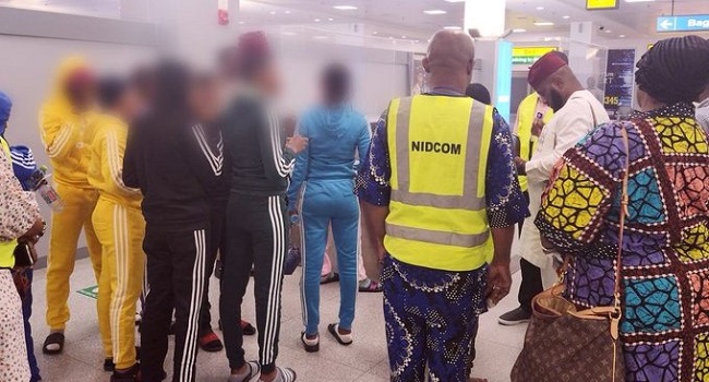 Nigerian Teenage Girls Trafficked To Ghana Arrive In Lagos – NIDCOM