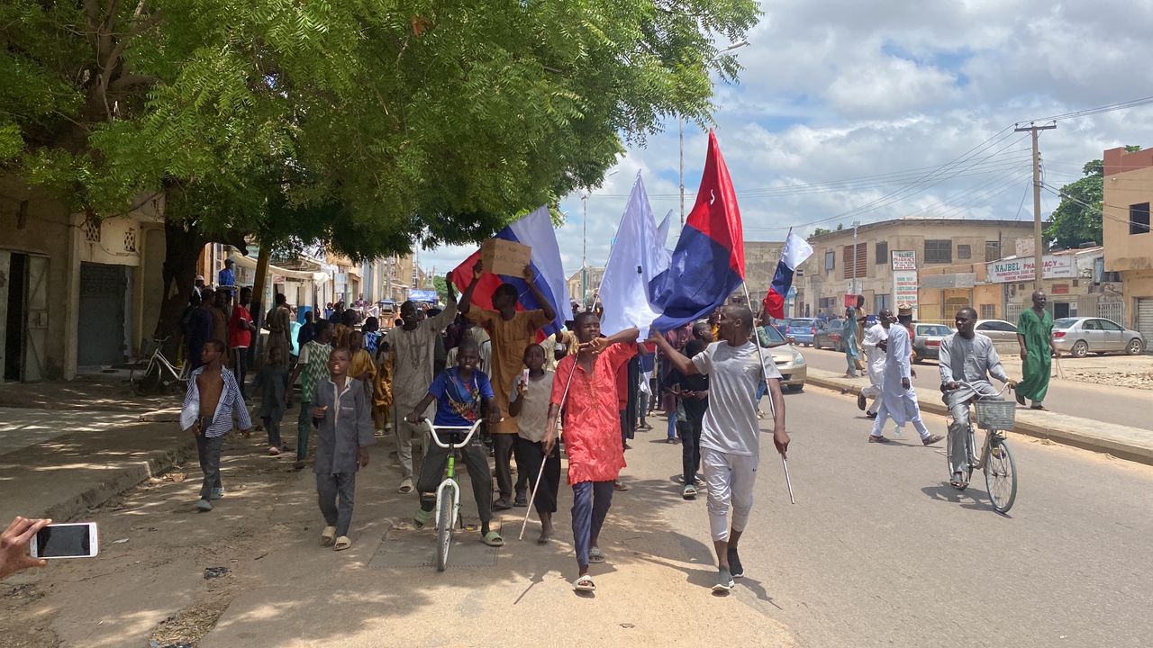 #EndBadGovernance Protest: Police Transfer 76 Russian-Flag-Flying Suspects To Abuja, Plan Sedition Charges