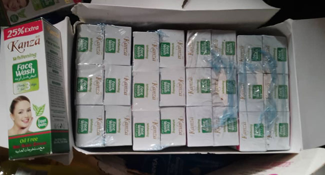 NAFDAC Shuts Down Illegal Cosmetics Factory In Lagos
