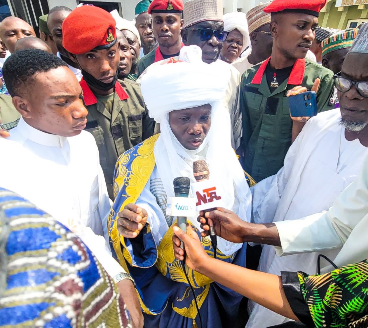 Turbaning: Sarkin Gobir Felicitates 13th Balogun Ajikobi, Praises Emir of Ilorin’s Wisdom