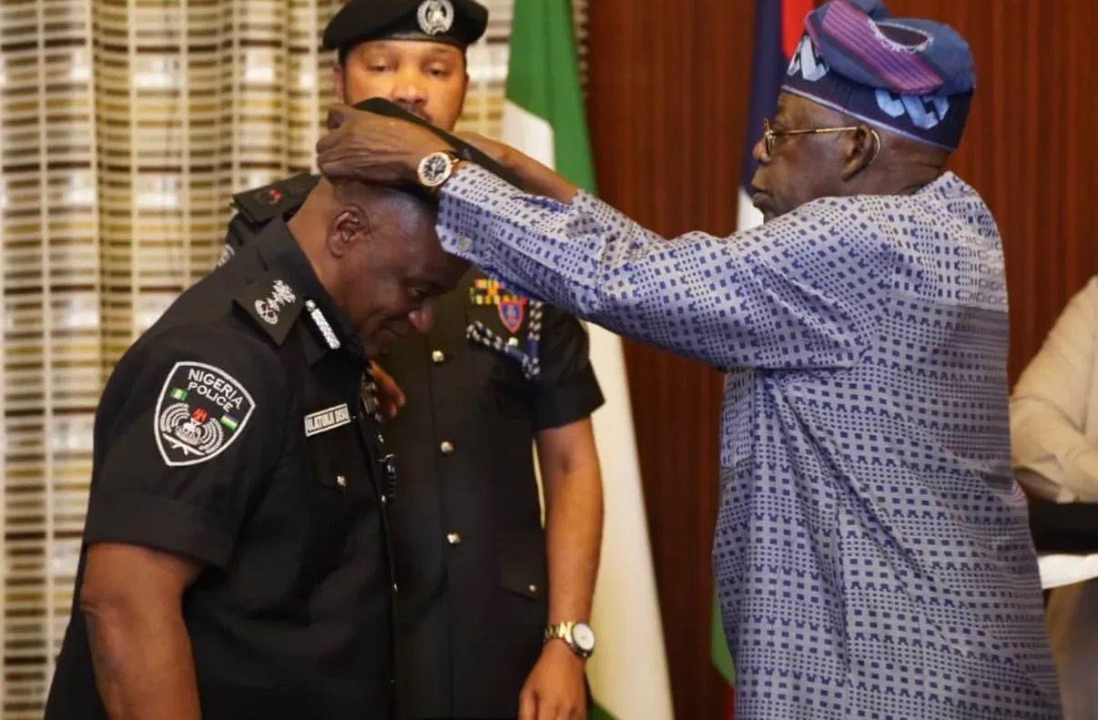 Tinubu Decorates Disu As Acting IGP