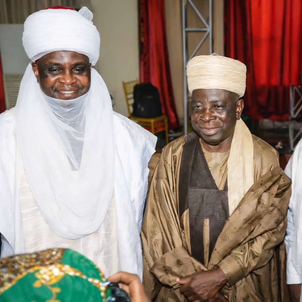 Sarkin Gobir Congratulates Zanna of Ilorin, Engr. Sagaya, on 80th Birthday