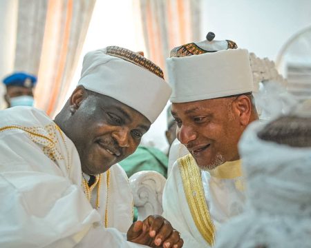 Sarkin Gobir Congratulates Sen. Saliu Mustapha on His Birthday