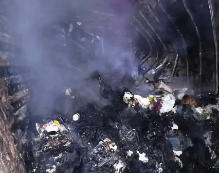 One Dead, Several Injured as Bus Catches Fire on Kwara Expressway