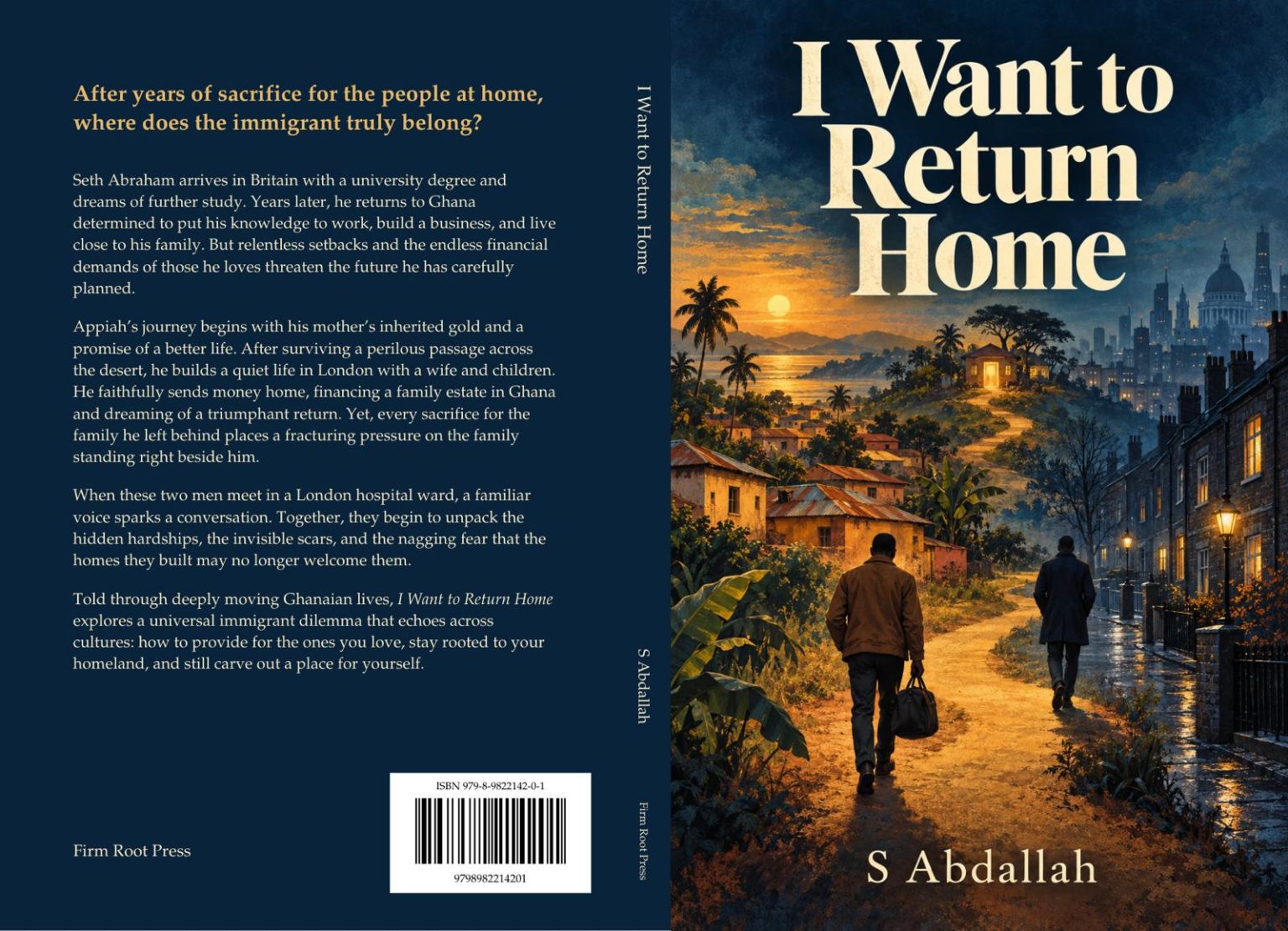 S Abdallah Explores Immigration and Family Sacrifice in New Book, I Want to Return Home