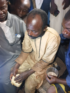 Kwara headteacher Mohammed Ndakpada Abubakar after escaping 40-day captivity
